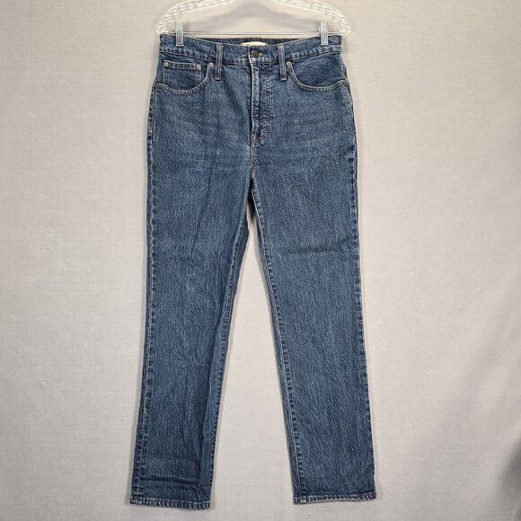 Madewell The Perfect Vintage Jean Blue Denim Womens Jeans Size 29 ( 31x 27)